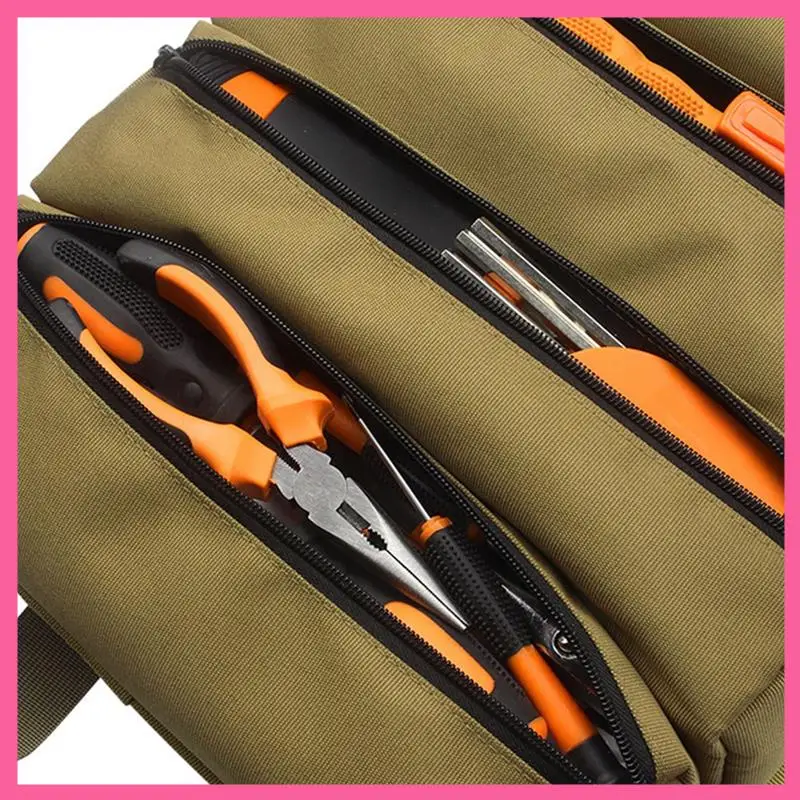 Multifunctional Portable Oxford Cloth Household Car Tool Storage Roll Bag Hardware Kit Electrician Toolbag Black Easy Install
Multifunctional Portable Oxford Cloth Household Car Tool Storage Roll Bag Hardware Kit Electrician Toolbag Black Easy Install