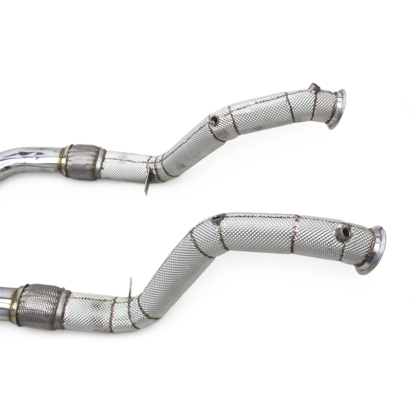 OBM Exhaust Downpipe For Bentley Continental GT 4.0TT/6.0TT 2020-2024 Stainless Steel Exhaust Pipe Car Exhaust System
OBM Exhaust Downpipe For Bentley Continental GT 4.0TT/6.0TT 2020-2024 Stainless Steel Exhaust Pipe Car Exhaust System