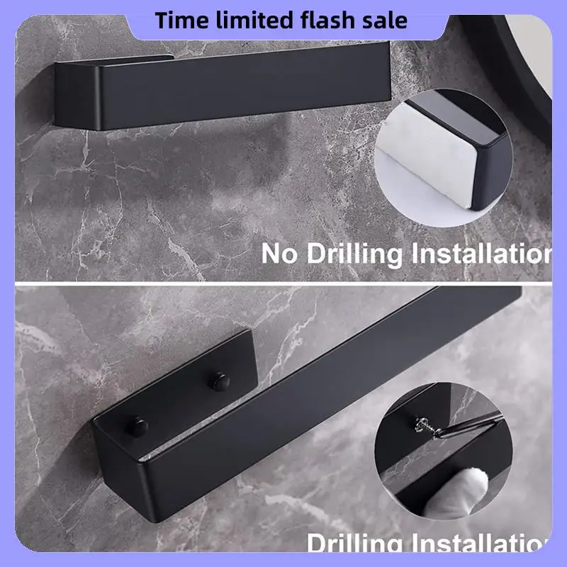 Hand Towel Holder Self Adhesive Bathroom Towel Holder For Bathroom Wall, For Bathroom, Kitchen
Hand Towel Holder Self Adhesive Bathroom Towel Holder For Bathroom Wall, For Bathroom, Kitchen