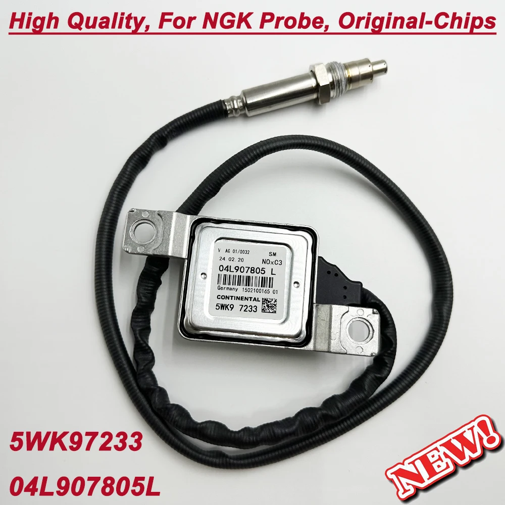 Высококачественный встроенный датчик 5WK97233 04L907805L 04L907807L оксид азота NOX, лямбда-датчик для Audi Q3 Q5 Volkswagen Skoda 
Высококачественный встроенный датчик 5WK97233 04L907805L 04L907807L оксид азота NOX, лямбда-датчик для Audi Q3 Q5 Volkswagen Skoda