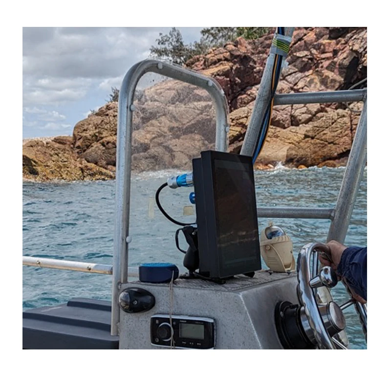 Full Waterproof New High Brightness 12.1" Industrial Touch Screen Display Monitor with USB Interface for Ship/Yacht/Marine Use
Full Waterproof New High Brightness 12.1" Industrial Touch Screen Display Monitor with USB Interface for Ship/Yacht/Marine Use