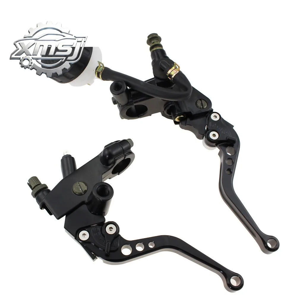 Palancas embrague freno motocicleta ajustables juego pósito cilindro maestro 22mm Universal para Honda Suzuki K
Palancas embrague freno motocicleta ajustables juego pósito cilindro maestro 22mm Universal para Honda Suzuki K
