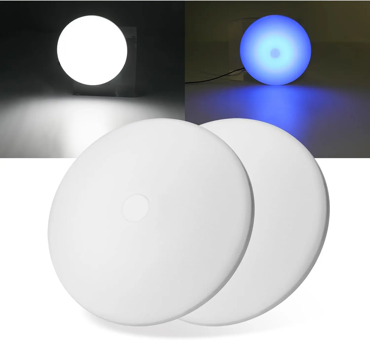 12V RV Ceiling Light, 4.5Inch Dimmable Puck Dome Light for Motorhome Boat Trailer, Cool White 2Pack
12V RV Ceiling Light, 4.5Inch Dimmable Puck Dome Light for Motorhome Boat Trailer, Cool White 2Pack