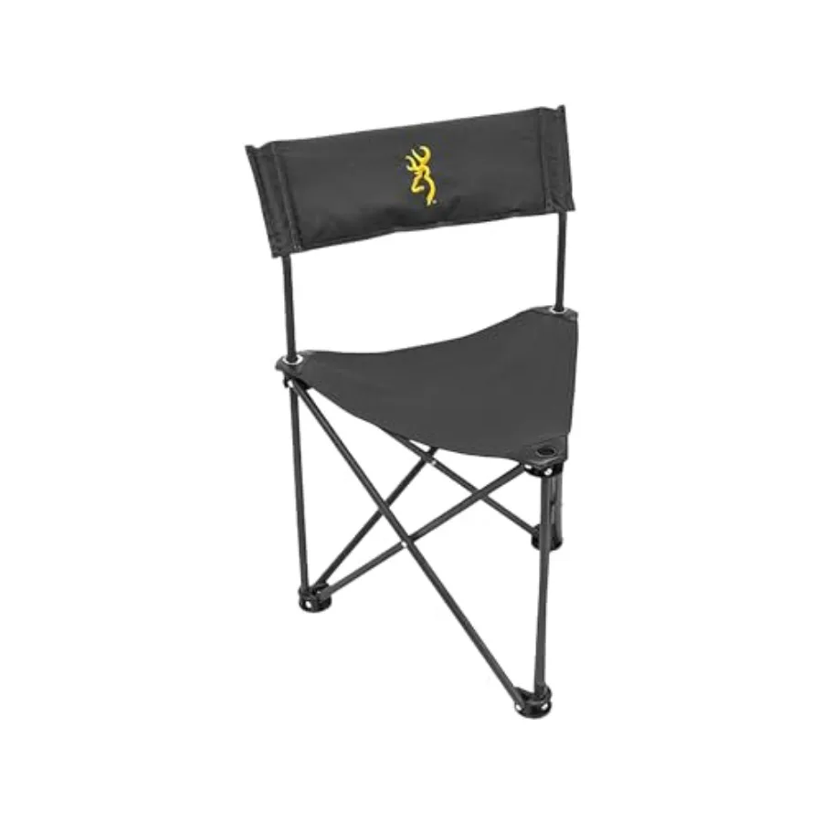 Dakota Hunting and Camping Chair - Compact and Foldable Steel Frame with 3 Legs Extra Wide 600D Fabric Seat Angled Back and Sho
Dakota Hunting and Camping Chair - Compact and Foldable Steel Frame with 3 Legs Extra Wide 600D Fabric Seat Angled Back and Sho