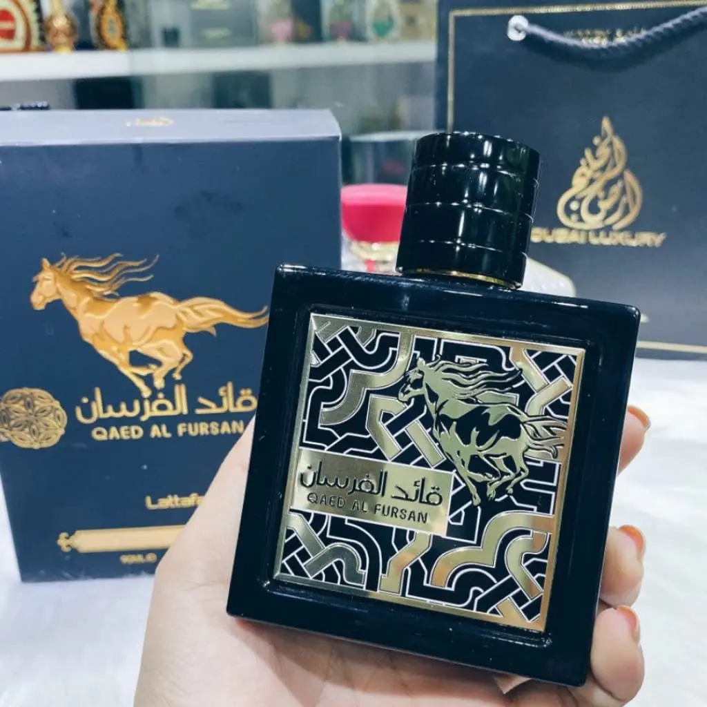 Lattafa Qaed Al Fursan Unisex Eau De Parfum 3.4oz - Oriental Fruity Fresh Amber Wood Long-Lasting Fragrance
Lattafa Qaed Al Fursan Unisex Eau De Parfum 3.4oz - Oriental Fruity Fresh Amber Wood Long-Lasting Fragrance