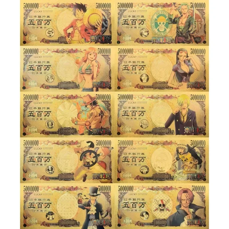 One Piece Cartoon Plastics Paper Currency Anime Action Figures Cap Luffy Zoro Sanji Decoration Toy Birthdays Gift Christmas Gift
One Piece Cartoon Plastics Paper Currency Anime Action Figures Cap Luffy Zoro Sanji Decoration Toy Birthdays Gift Christmas Gift