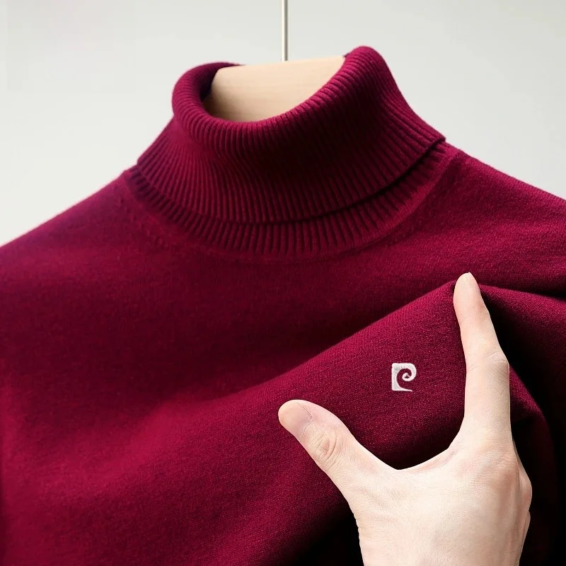 Мужской шерстяной свитер Pierre Cardin с высоким воротником, большой размер, трикотаж Camere, однотонный, универсальный базовый слой, повседневный Sle
Мужской шерстяной свитер Pierre Cardin с высоким воротником, большой размер, трикотаж Camere, однотонный, универсальный базовый слой, повседневный Sle