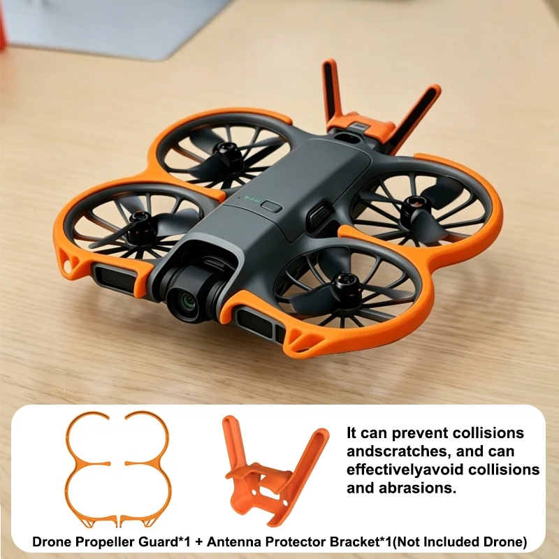 For DJI NEO 2 Drone Propeller Guard and Antenna Protection Bracket, Anti-Collision Bumper Frame FPV Accessories
For DJI NEO 2 Drone Propeller Guard and Antenna Protection Bracket, Anti-Collision Bumper Frame FPV Accessories