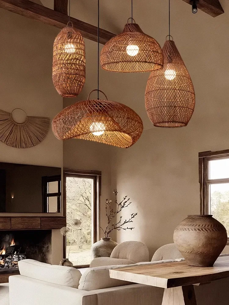 Rattan Art Hand-woven Long Lamp New Modern Ceiling Chandelier For Living Room Designer Chinese Style Led Lights Home Decoration
Rattan Art Hand-woven Long Lamp New Modern Ceiling Chandelier For Living Room Designer Chinese Style Led Lights Home Decoration