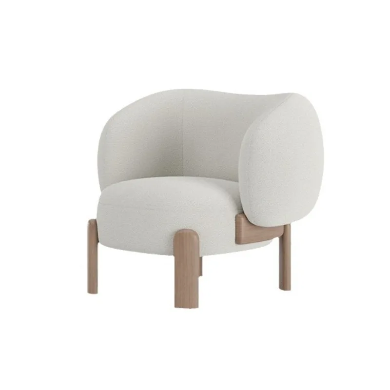 Wabi-sabi style lamb wool solid wood single sofa chair vintage back sofa single chair home living room fabric lounge chair
Wabi-sabi style lamb wool solid wood single sofa chair vintage back sofa single chair home living room fabric lounge chair