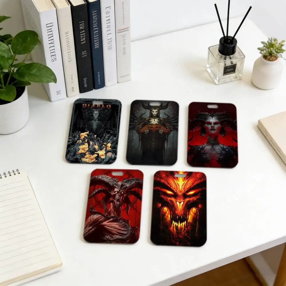 Держатель для карт Game D-DiAbLO-O с ремешком на шею, чехол для студенческого пропуска, подвесная сумка для карт, держатели для ID-карт, подарки
Держатель для карт Game D-DiAbLO-O с ремешком на шею, чехол для студенческого пропуска, подвесная сумка для карт, держатели для ID-карт, подарки