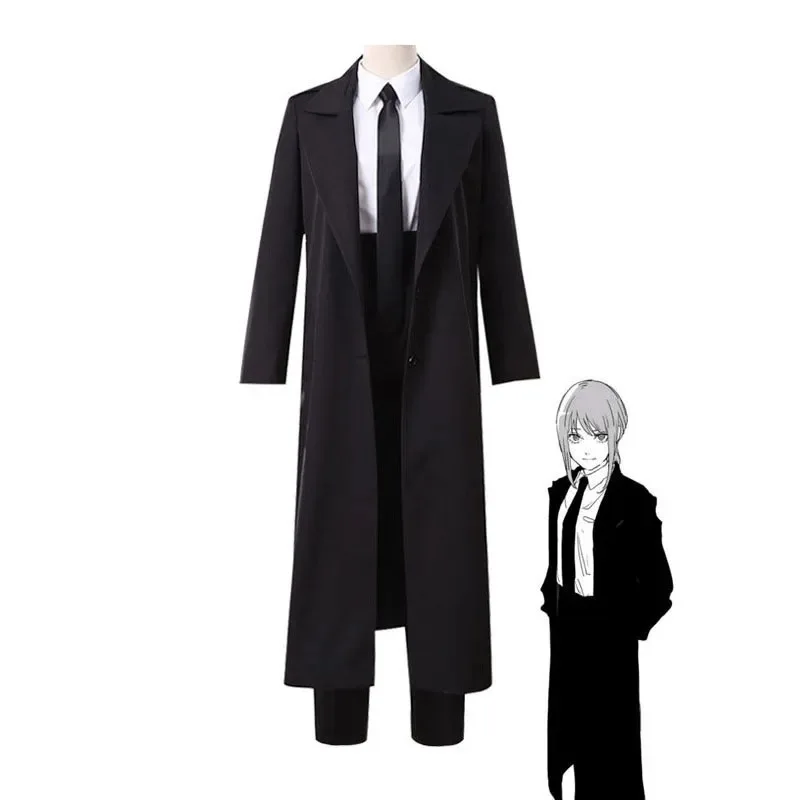 Chainsaw Man Makima Black Set Cosplay Costume Anime Character Halloween Masquerade Performance Clothing for Adults
Chainsaw Man Makima Black Set Cosplay Costume Anime Character Halloween Masquerade Performance Clothing for Adults