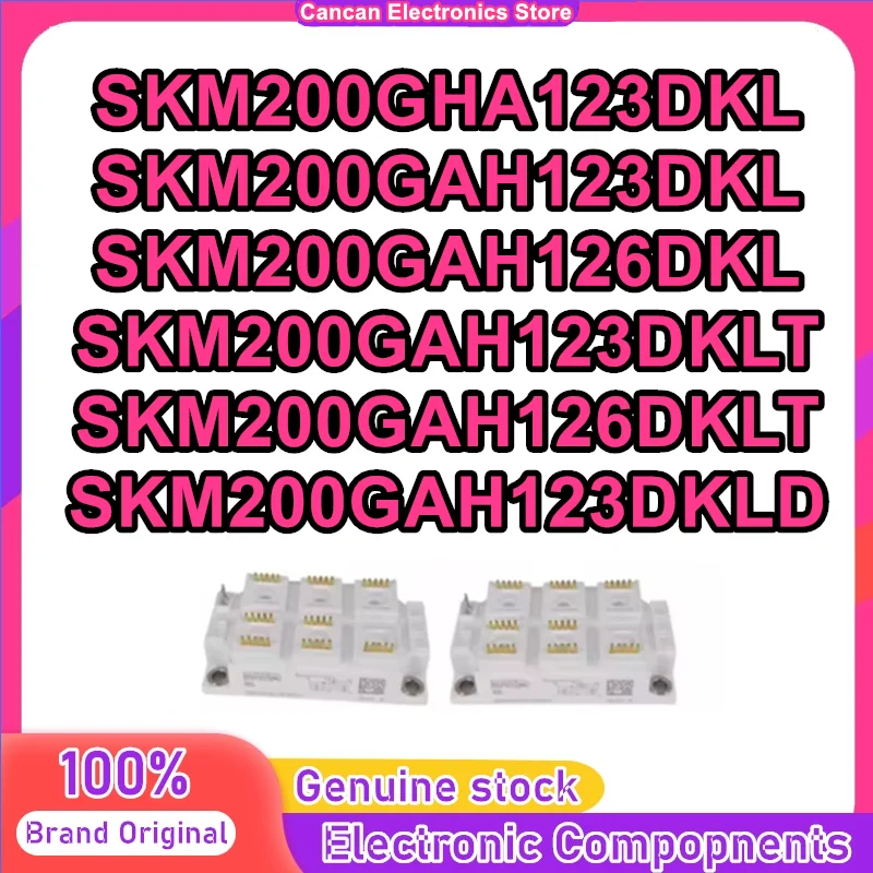SKM200GHA123DKL SKM200GAH123DKL SKM200GAH126DKL SKM200GAH123DKLT SKM200GAH126DKLT SKM200GAH123DKLD IGBT Module
SKM200GHA123DKL SKM200GAH123DKL SKM200GAH126DKL SKM200GAH123DKLT SKM200GAH126DKLT SKM200GAH123DKLD IGBT Module