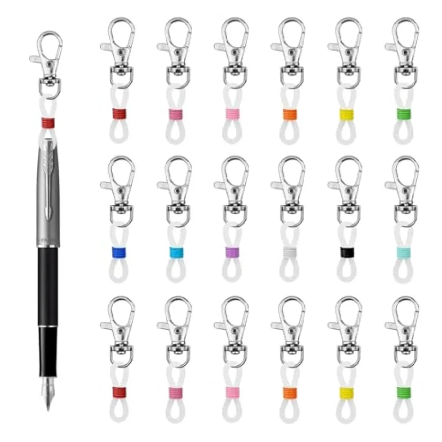 20Pcs Pen Holder for Lanyard, Mini Retractable Pen Holder with 20 Silicone Rings for Nurse Badge Lanyards, Essential Nurse Teac
20Pcs Pen Holder for Lanyard, Mini Retractable Pen Holder with 20 Silicone Rings for Nurse Badge Lanyards, Essential Nurse Teac