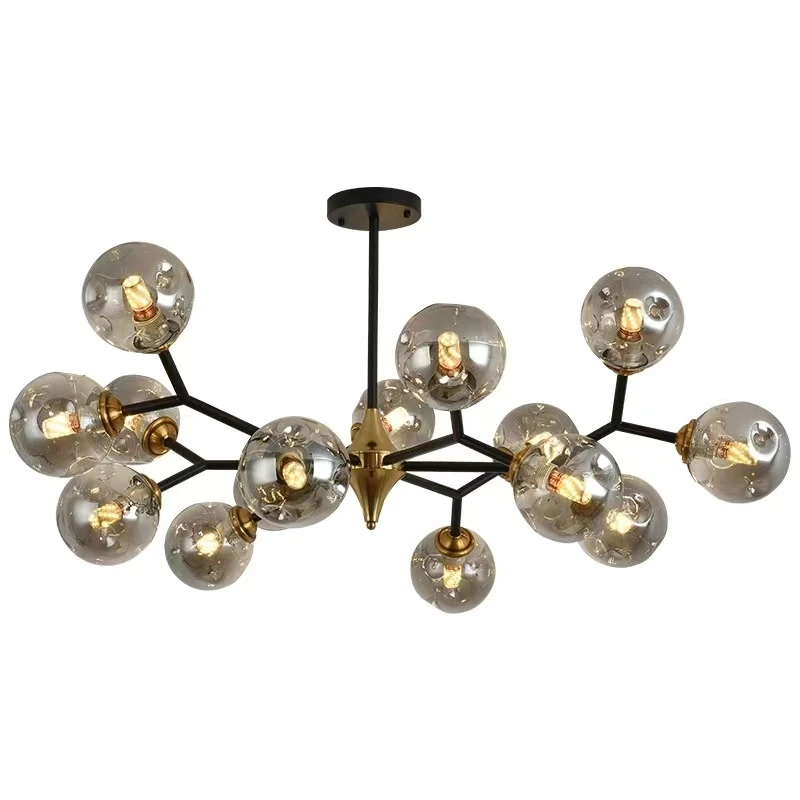 Chandeliers Vintage Luxury Glass Bubble Light For Dining Room Kitchen Living Room Bedroom Indoor Farmhouse Light Fixture
Chandeliers Vintage Luxury Glass Bubble Light For Dining Room Kitchen Living Room Bedroom Indoor Farmhouse Light Fixture