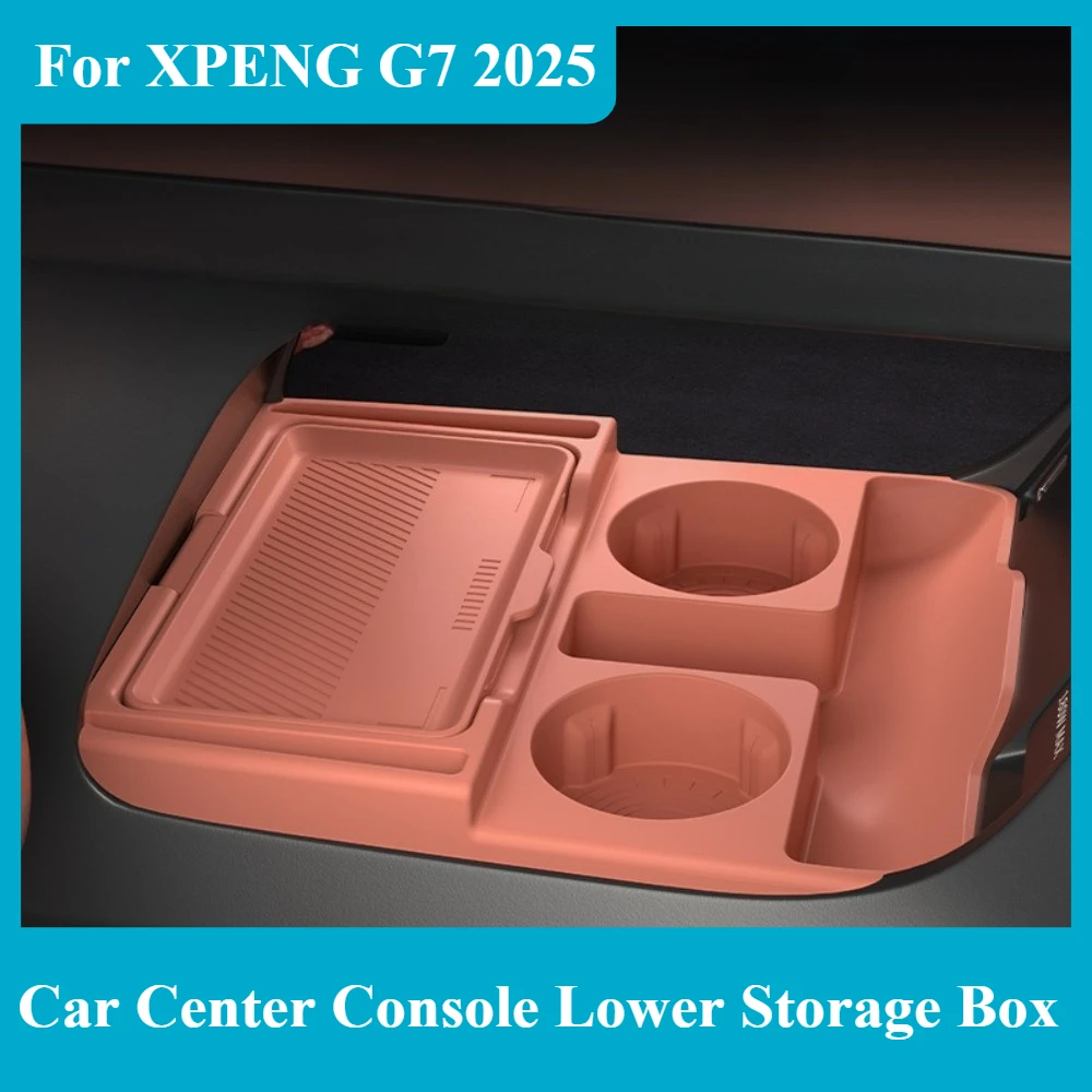 For XPENG G7 2025 Car Center Console Lower Storage Box Large Capacity Tidy Organizer Tray Car Interior Accessories
For XPENG G7 2025 Car Center Console Lower Storage Box Large Capacity Tidy Organizer Tray Car Interior Accessories