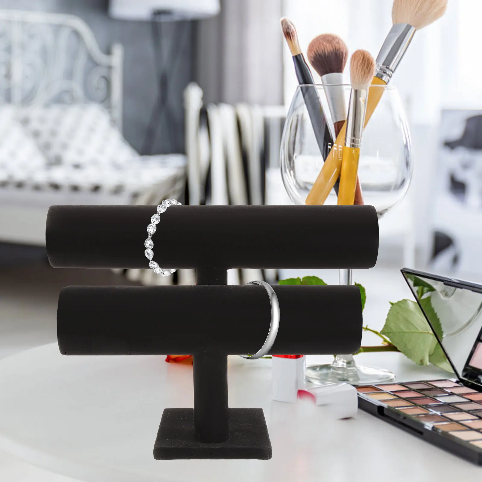 Adjustable Bracelet Holder Sturdy Jewelry Organizer Bangle Stand Display Rack Easy Assemble Scratch Resistant for Girls
Adjustable Bracelet Holder Sturdy Jewelry Organizer Bangle Stand Display Rack Easy Assemble Scratch Resistant for Girls