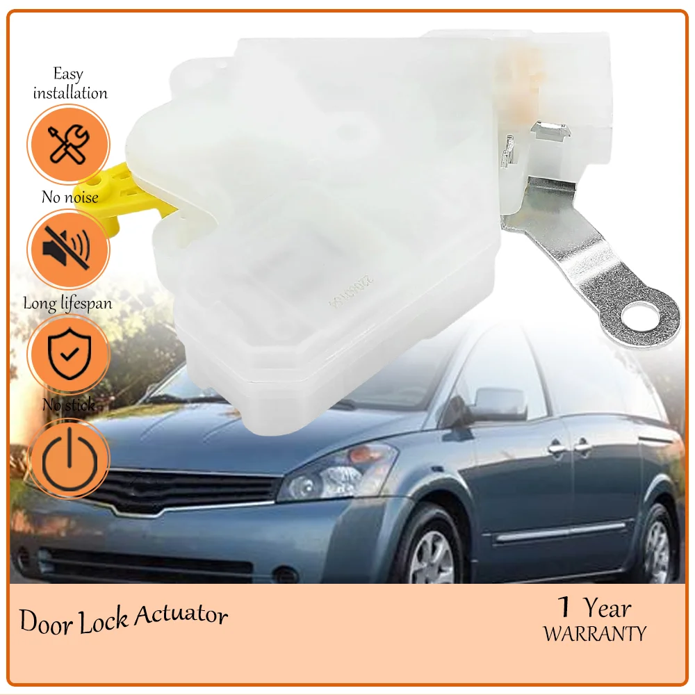 Durable Driver Side Sliding Door Lock Motor, Engineered to fit Nissan Quest 3.5L 2005-2009, OEM 825515Z000,82551-5Z000,746-867
Durable Driver Side Sliding Door Lock Motor, Engineered to fit Nissan Quest 3.5L 2005-2009, OEM 825515Z000,82551-5Z000,746-867