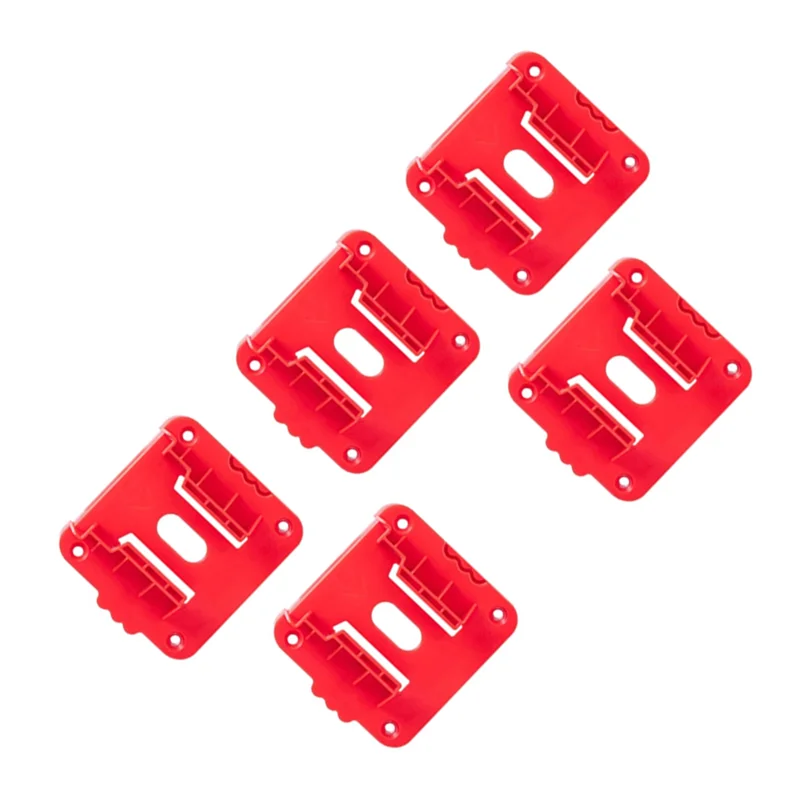 AEE3-5PCS For Milwaukee M18 Battery Holder, 18V Lithium Battery Wall Mount Dock, Secure & Organized Battery Storage Solution
AEE3-5PCS For Milwaukee M18 Battery Holder, 18V Lithium Battery Wall Mount Dock, Secure & Organized Battery Storage Solution