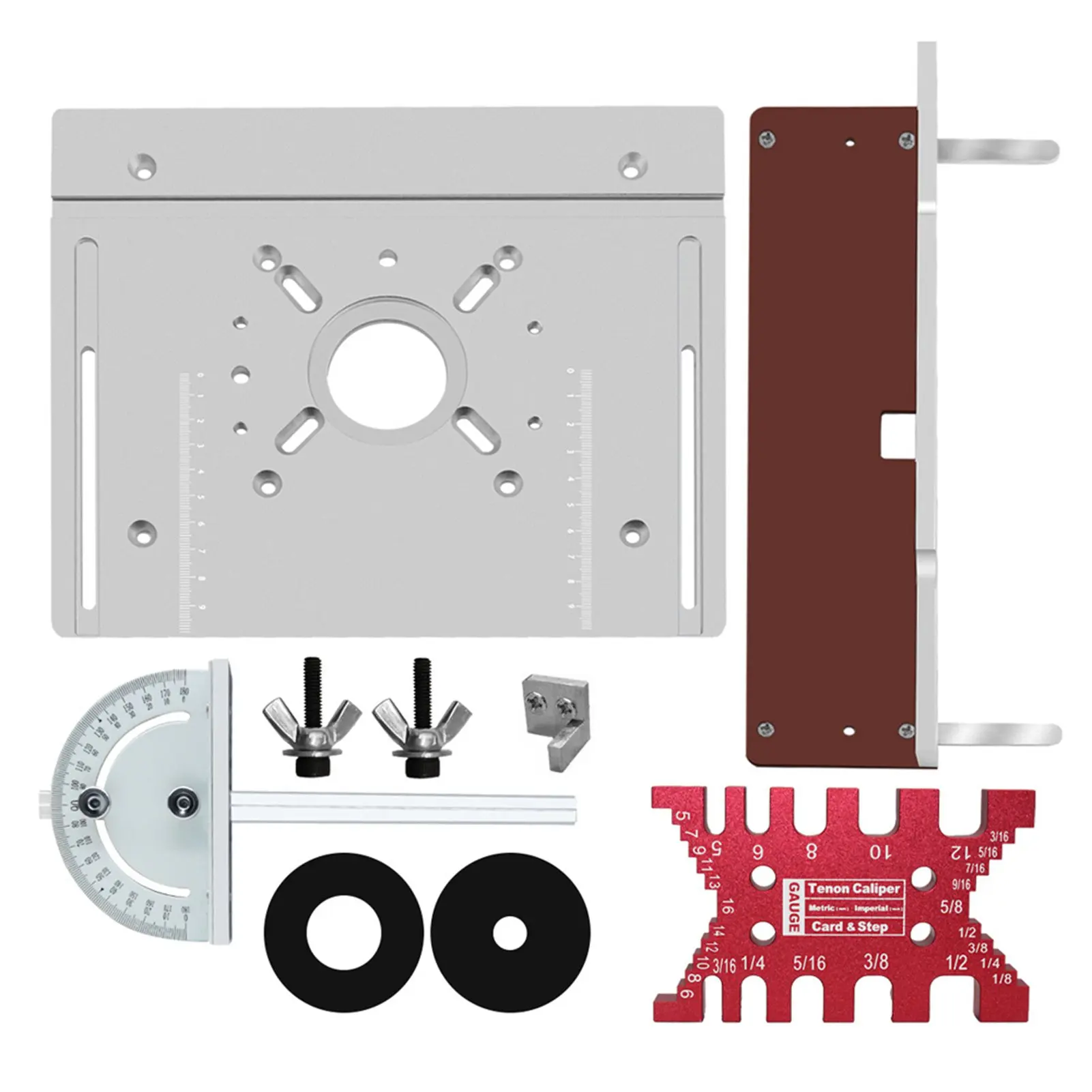 Router Table Insert Plate Aluminum Alloy Wood Milling Flip Board Trimming Machine Engraving Auxiliary Tool Woodworking Benches
Router Table Insert Plate Aluminum Alloy Wood Milling Flip Board Trimming Machine Engraving Auxiliary Tool Woodworking Benches