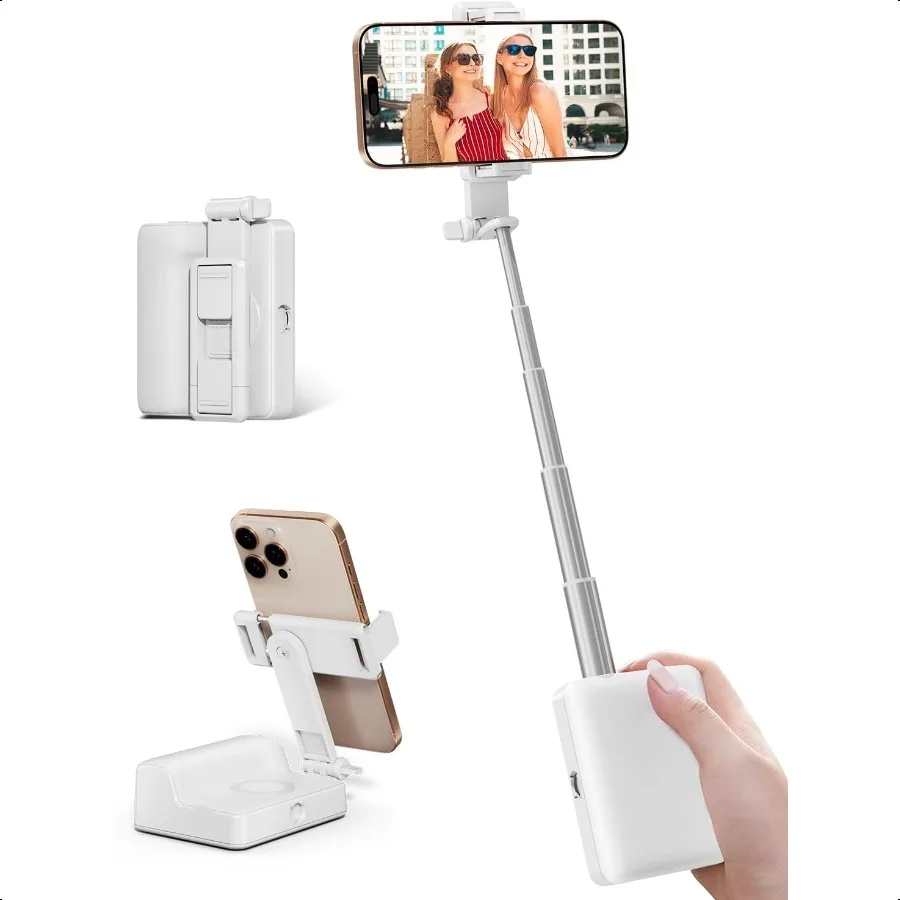 Viozon Foldable Phone Selfie Stick360 Rotatable Phone Holder with Aluminum Alloy Telescopic Tube Wirel Connection OneClick Shoo
Viozon Foldable Phone Selfie Stick360 Rotatable Phone Holder with Aluminum Alloy Telescopic Tube Wirel Connection OneClick Shoo