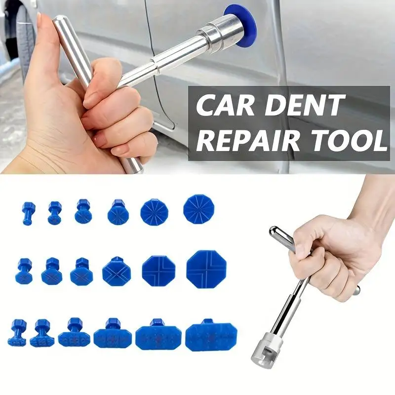 Car Dent Puller Kit Dent Repair Tools T-shaped Paintless Traceless Suction Pit Set Dents Repair Kit Car Care Accessories
Car Dent Puller Kit Dent Repair Tools T-shaped Paintless Traceless Suction Pit Set Dents Repair Kit Car Care Accessories