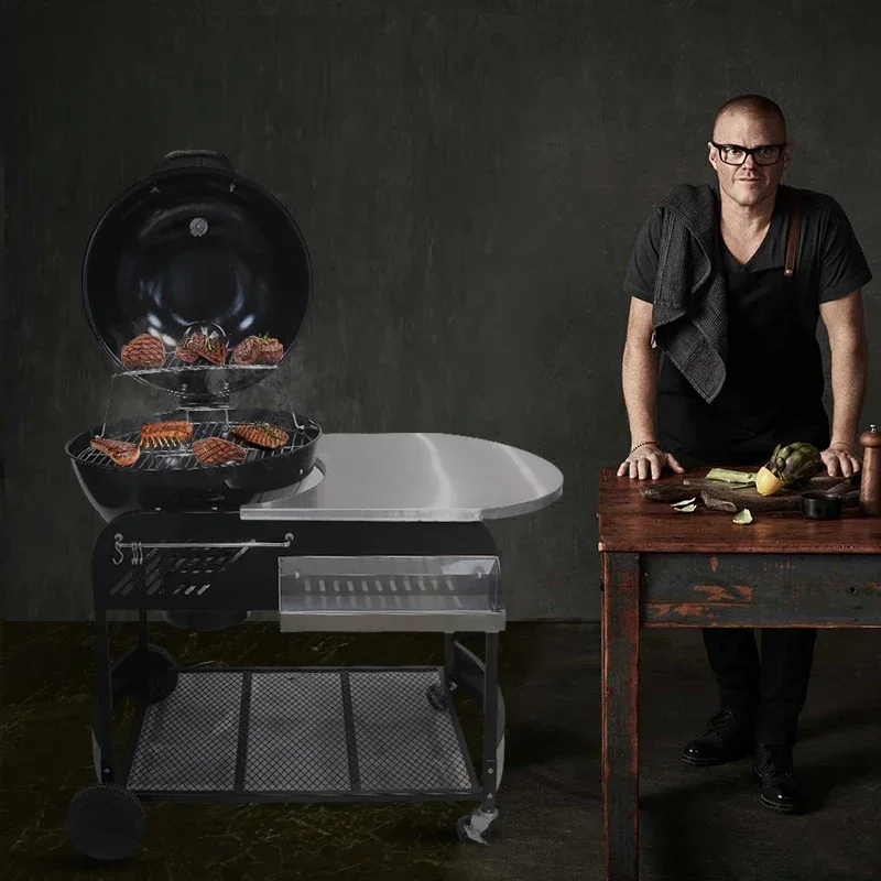 # Для большого барбекю, угольный гриль, уличный чайник для яблок, угольные грили для барбекю с рабочим столом
# Для большого барбекю, угольный гриль, уличный чайник для яблок, угольные грили для барбекю с рабочим столом