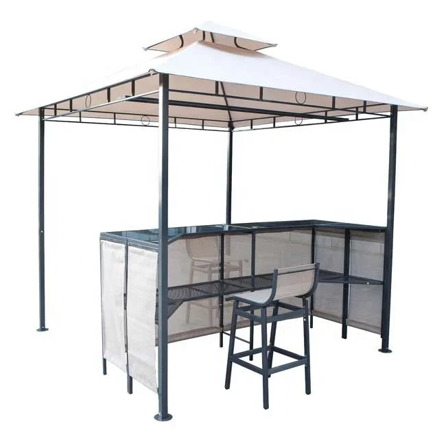 Joyeleisure 240X240X260см Металлическая садовая беседка со столом и барным стулом
Joyeleisure 240X240X260см Металлическая садовая беседка со столом и барным стулом