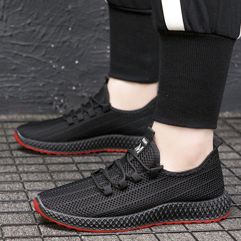 New Summer Men's Shoes Mesh Sneakers Fashion Flying Woven Running Shoes Trendy Black Casual Ultra-Soft Ultra-Light Mesh Shoes
New Summer Men's Shoes Mesh Sneakers Fashion Flying Woven Running Shoes Trendy Black Casual Ultra-Soft Ultra-Light Mesh Shoes