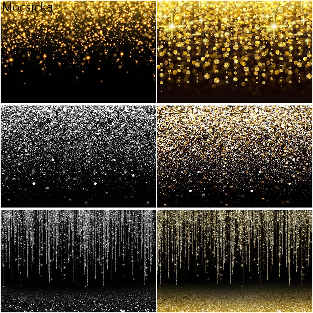 Glitter Bokeh Backdrop Gold And Silver Spots Photography Background Wedding Adult Children Birthday Party Photo Studio Props
Glitter Bokeh Backdrop Gold And Silver Spots Photography Background Wedding Adult Children Birthday Party Photo Studio Props