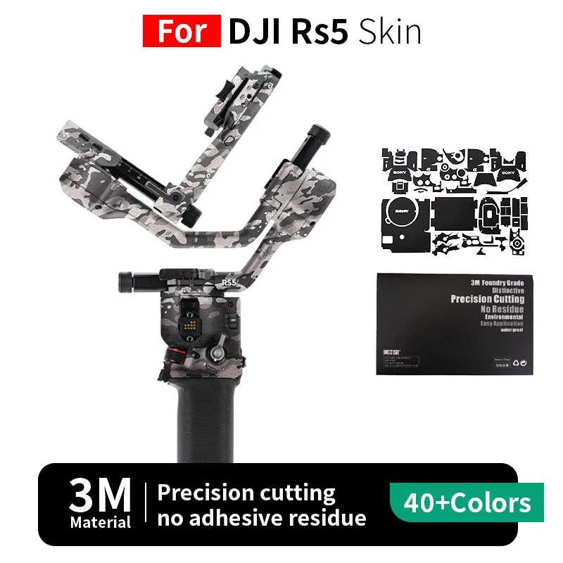 Защитная пленка для DJI RS5, наклейка для стабилизатора DJI RS5, устойчивая к царапинам, полная защита поверхности.
Защитная пленка для DJI RS5, наклейка для стабилизатора DJI RS5, устойчивая к царапинам, полная защита поверхности.