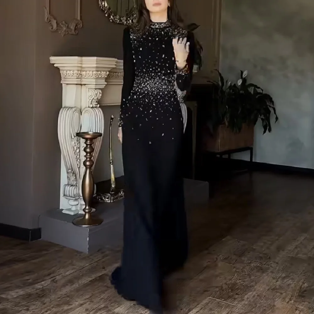 2025 Winter Women's Evening Gown with Rhinestones, Corset, High-Neck, Long Dress, Y2K New, High-Quality Party Dress bra
2025 Winter Women's Evening Gown with Rhinestones, Corset, High-Neck, Long Dress, Y2K New, High-Quality Party Dress bra