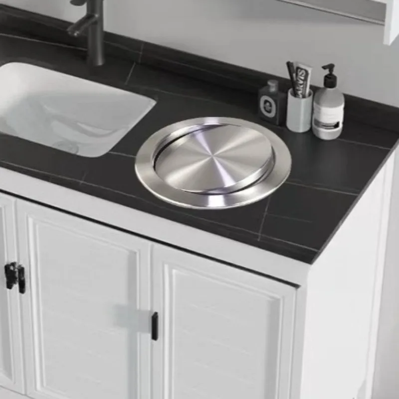 Металлические мусорные баки с вращающейся крышкой, круглые серебристые встроенные настольные мусорные баки, устойчивые к отпечаткам пальцев, современные красивые товары для дома
Металлические мусорные баки с вращающейся крышкой, круглые серебристые встроенные настольные мусорные баки, устойчивые к отпечаткам пальцев, современные красивые товары для дома