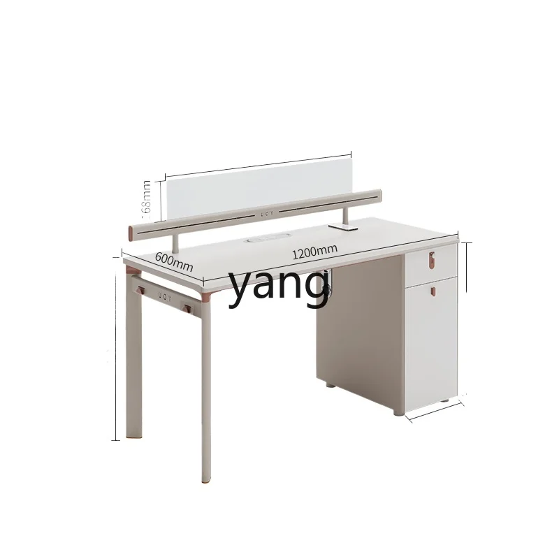LTT simple modern workstation staff office table and chair combination single row card seat computer desk
LTT simple modern workstation staff office table and chair combination single row card seat computer desk