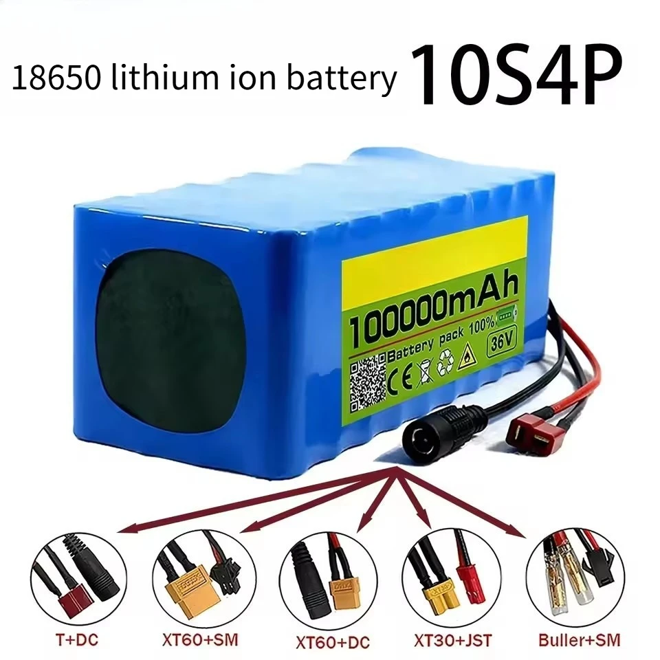 10S4P 36V 100Ah electric scooter lithium battery 18650 battery pack with charging protection with charger
10S4P 36V 100Ah electric scooter lithium battery 18650 battery pack with charging protection with charger