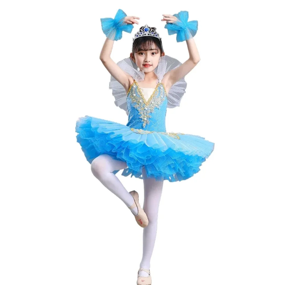 Performance Princess Fairy Children Clothing Leotards for Girls Dress Ballet Tutu Dance Wear Party Kids Clothes Stage Costumes
Performance Princess Fairy Children Clothing Leotards for Girls Dress Ballet Tutu Dance Wear Party Kids Clothes Stage Costumes