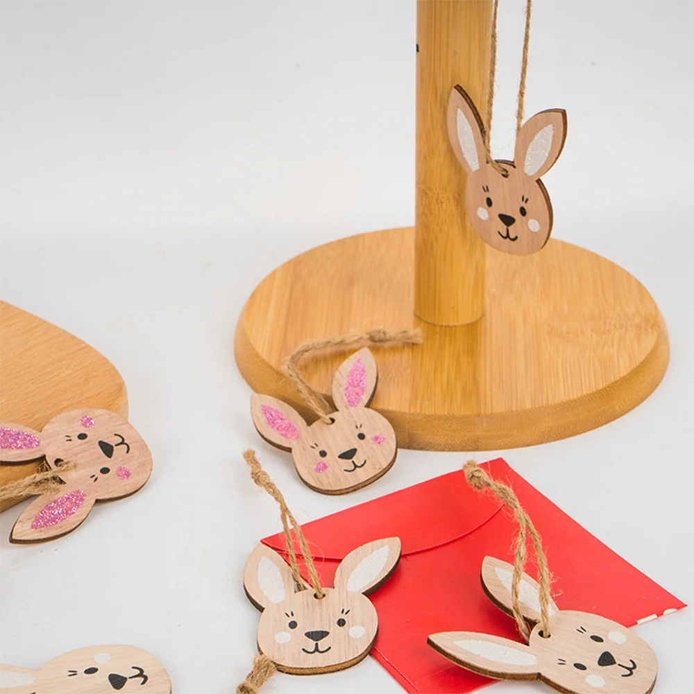 8pcs Easter Wooden Rabbit Pendant Decor for Home Bunny Shape Wooden Crafts Pendant Easter Hanging Decor Kid Gift
8pcs Easter Wooden Rabbit Pendant Decor for Home Bunny Shape Wooden Crafts Pendant Easter Hanging Decor Kid Gift