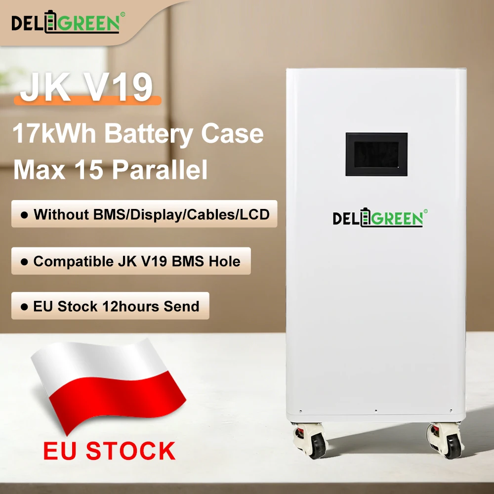 Pre-sale Poland V19 BMS JK-PB2A16S20P BMS Hole Lifepo4 Battery Box 48V 280AH 320AH 15KWH Battery DIY Case Tax Free Home Solar
Pre-sale Poland V19 BMS JK-PB2A16S20P BMS Hole Lifepo4 Battery Box 48V 280AH 320AH 15KWH Battery DIY Case Tax Free Home Solar