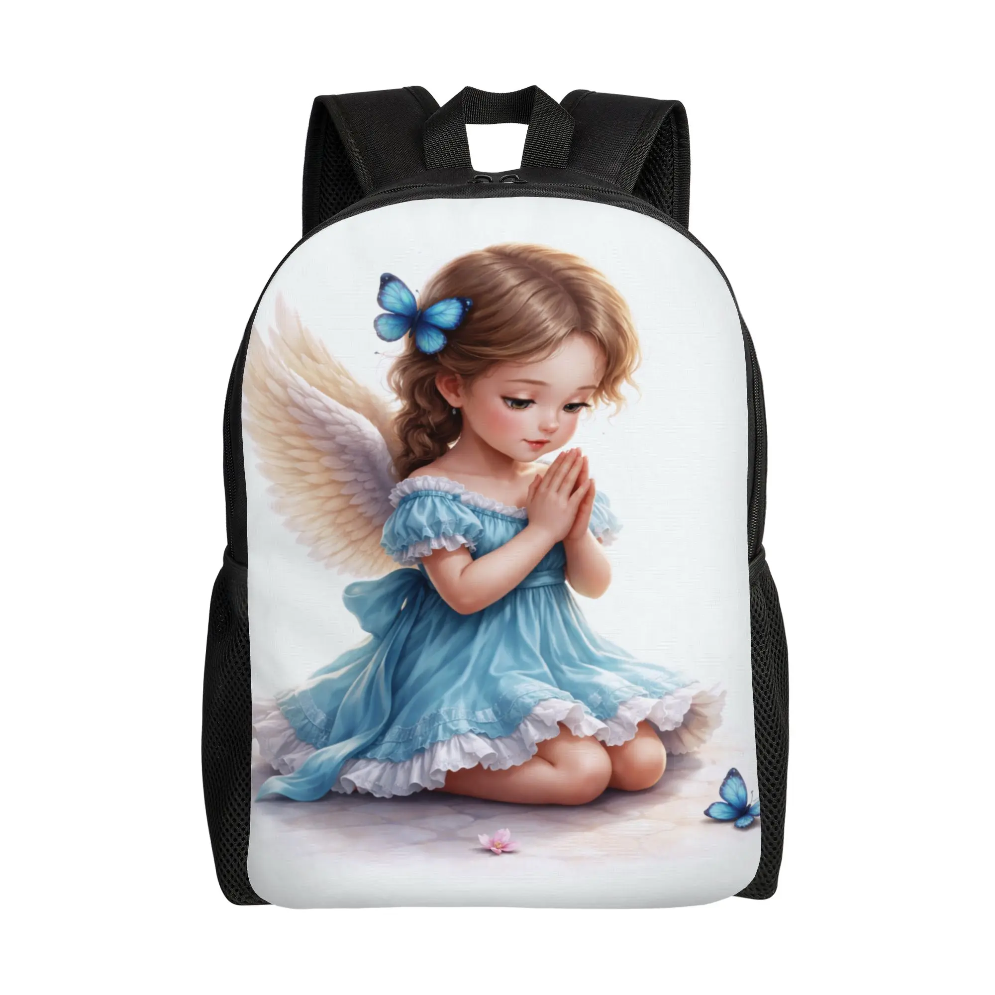 Рюкзак с графическим принтом Kawaii Little Angel Prayer для мужчин и женщин, стильный повседневный рюкзак для школы и работы, холщовые сумки для колледжа, для активного отдыха
Рюкзак с графическим принтом Kawaii Little Angel Prayer для мужчин и женщин, стильный повседневный рюкзак для школы и работы, холщовые сумки для колледжа, для активного отдыха