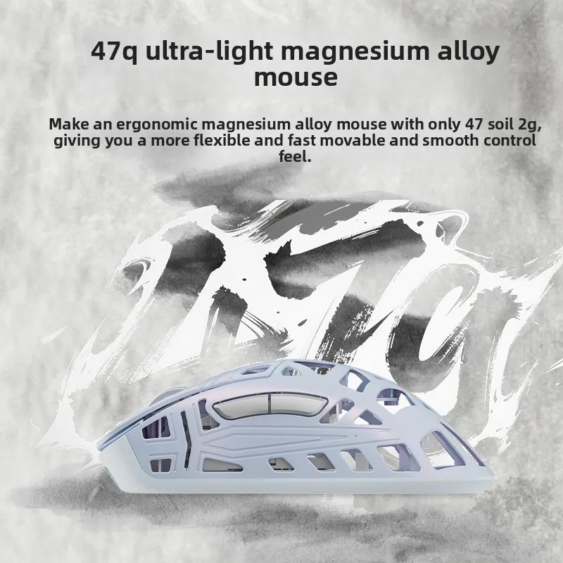 Wlmouse x Jianlai Lightweight Magnesium Alloy 2.4G Dual Mode DPI Adjustable Gaming and Esports Wireless Mouse Dual Micro Motion 
Wlmouse x Jianlai Lightweight Magnesium Alloy 2.4G Dual Mode DPI Adjustable Gaming and Esports Wireless Mouse Dual Micro Motion