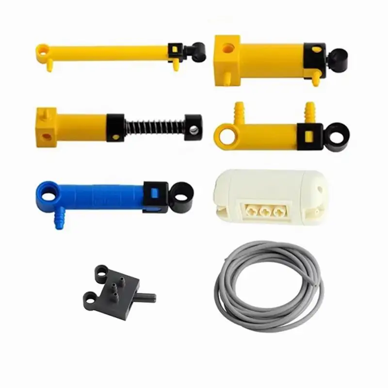 8pcs MOC Pneumatic Kit Air Hose 2m V2 Cylinder 19476 Push Rod 19475 Compatible with Legoeds 42043/19476/47223 DIY Model
8pcs MOC Pneumatic Kit Air Hose 2m V2 Cylinder 19476 Push Rod 19475 Compatible with Legoeds 42043/19476/47223 DIY Model