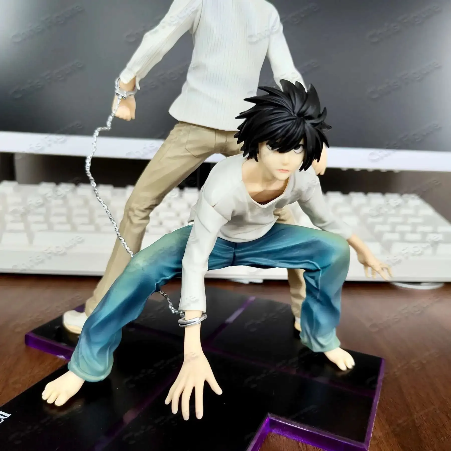 2pcs DEATH NOTE L Lawliet erurouraito Yagami Light Kami Anime PVC Action Figure Toy Game Statue Collection Model Doll
2pcs DEATH NOTE L Lawliet erurouraito Yagami Light Kami Anime PVC Action Figure Toy Game Statue Collection Model Doll