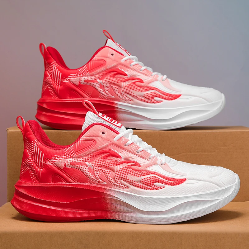 Men's Sneakers Flame Printed Fashion Running Shoes Lightweight Comfortable Male Tennis Walking Outdoor Athletic Training Shoes
Men's Sneakers Flame Printed Fashion Running Shoes Lightweight Comfortable Male Tennis Walking Outdoor Athletic Training Shoes