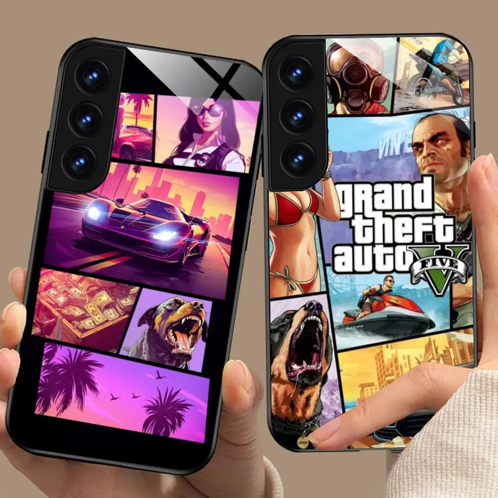 Fashion GTA Phone Case for Samsung Galaxy A57 56 55 54 53 52 51 37 36 35 34 33 32 31 5G Glass Protective Cover
Fashion GTA Phone Case for Samsung Galaxy A57 56 55 54 53 52 51 37 36 35 34 33 32 31 5G Glass Protective Cover