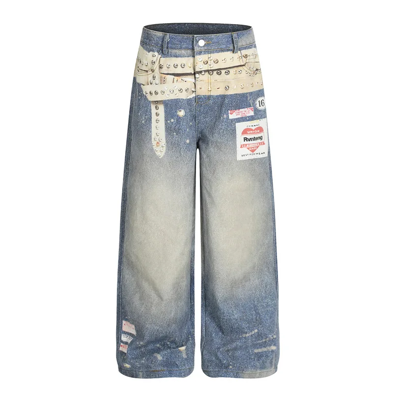 Мужские модные негабаритные джинсы в стиле хип-хоп, брюки, уличная одежда, свободный крой, джинсовые брюки Y2K в стиле Vibe, джинсы с 3D принтом
Мужские модные негабаритные джинсы в стиле хип-хоп, брюки, уличная одежда, свободный крой, джинсовые брюки Y2K в стиле Vibe, джинсы с 3D принтом