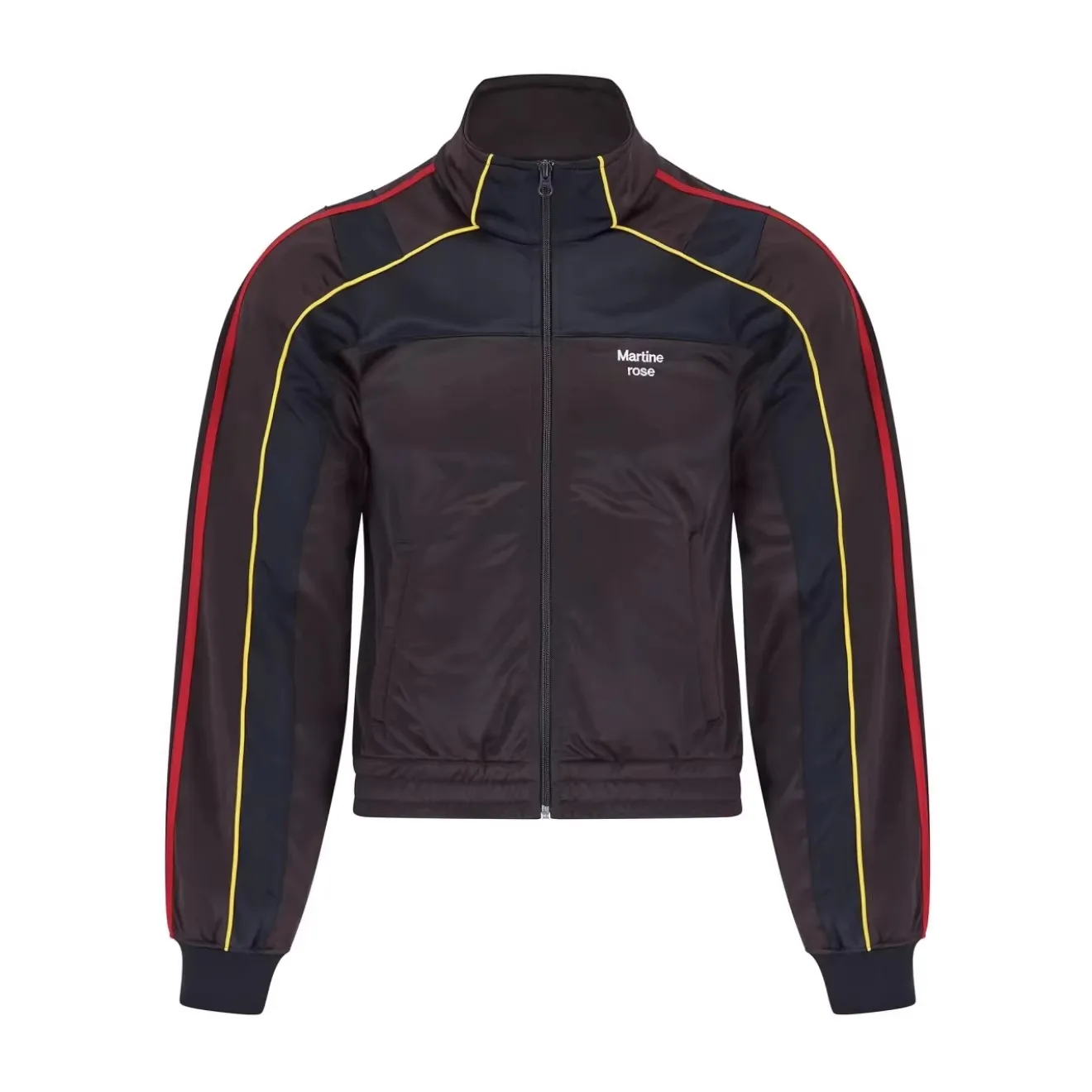 2025 Martine розовый коричневый и красный контрастный спортивный костюм в стиле ретро, тонкий пиджак на молнии, костюм WY1480
2025 Martine розовый коричневый и красный контрастный спортивный костюм в стиле ретро, тонкий пиджак на молнии, костюм WY1480