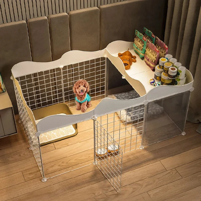 Pet Fence Home Houses Indoor Small Kennels Creative House For Dog Supplies Isolation Door With Area
Pet Fence Home Houses Indoor Small Kennels Creative House For Dog Supplies Isolation Door With Area
