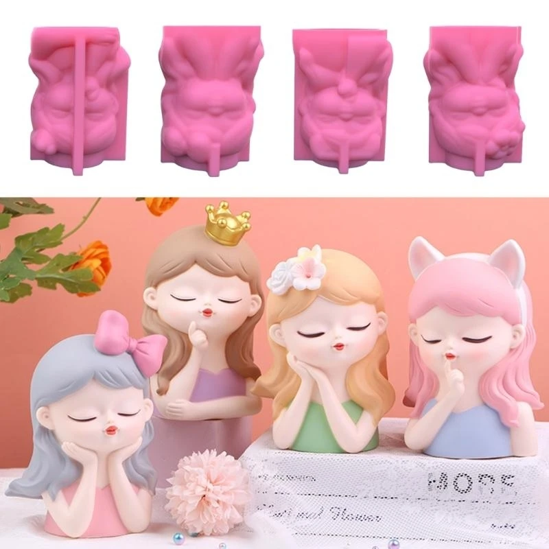 X6HE Planter Mold Flower Pot Resin Mold for DIY Craft Art Home Decoration Concrete
X6HE Planter Mold Flower Pot Resin Mold for DIY Craft Art Home Decoration Concrete
