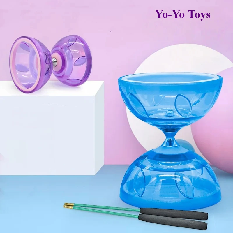 New Portable Diabolo Set Yo-Yo Toys Outdoor Fitness Equipment Suitable For Adults And Children Soft Rubber Diabolo Ringing
New Portable Diabolo Set Yo-Yo Toys Outdoor Fitness Equipment Suitable For Adults And Children Soft Rubber Diabolo Ringing