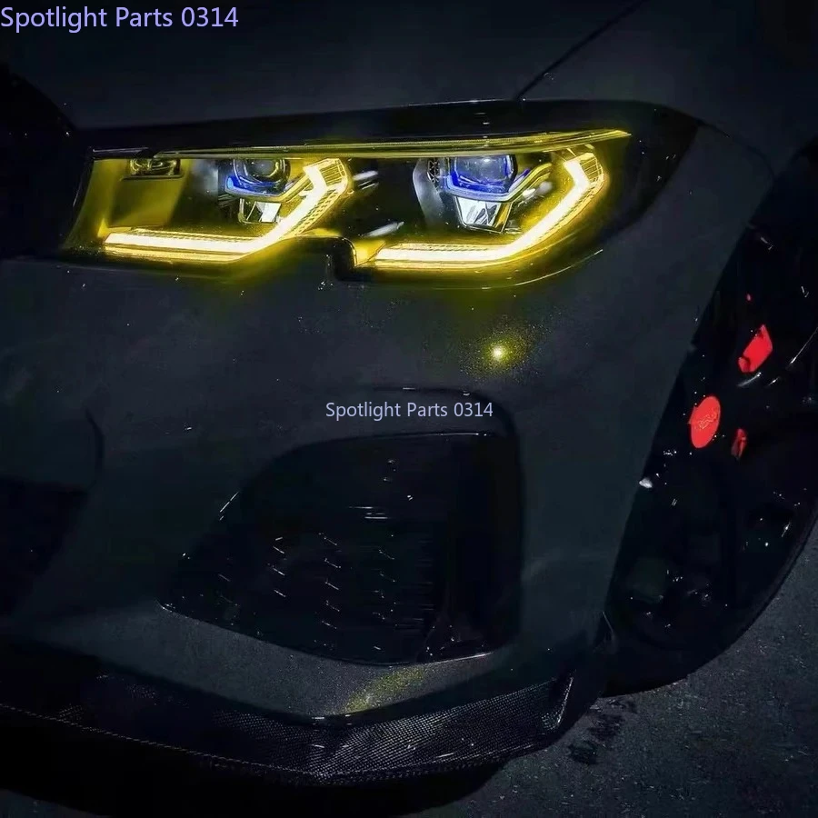 Lemon Yellow DRL New For BMW 3 series 2019-2022 angel Eyes Laser DRL RGB LED boards G20 G21 GTS daytime running lights
Lemon Yellow DRL New For BMW 3 series 2019-2022 angel Eyes Laser DRL RGB LED boards G20 G21 GTS daytime running lights